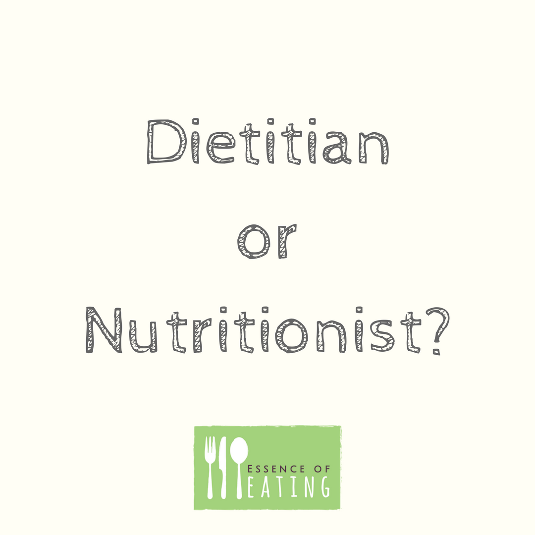 Dietitian or Nutritionist